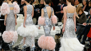 Chanel's Diamond-Bright Gowns & Sensible Suits at Paris Couture Week